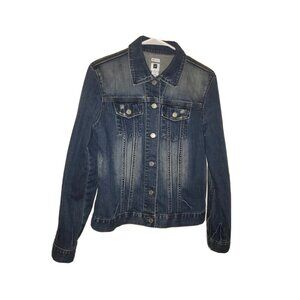 Gap Classic Jean Denim Trucker Jacket Womens Medium M Coat